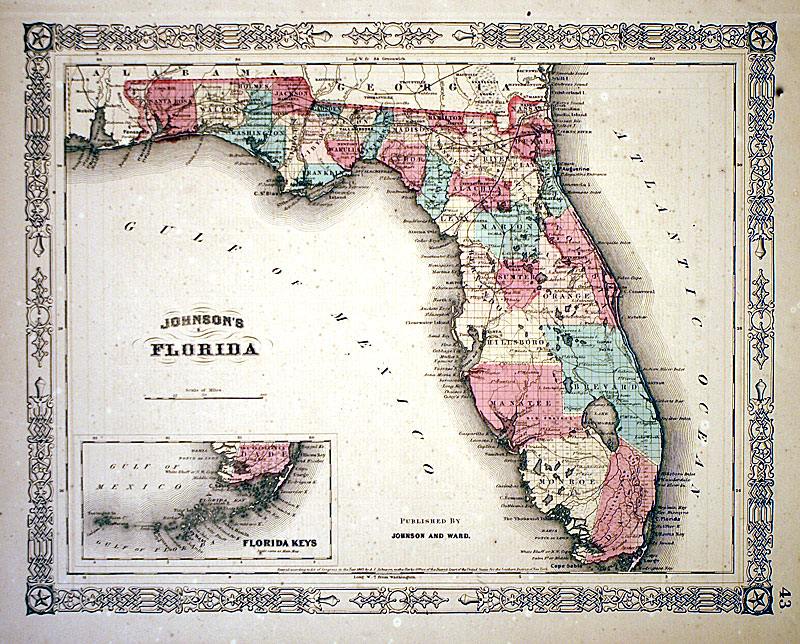 ''Johnson's Florida'' - c. 1864