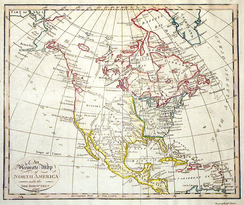 ''...North America...1796