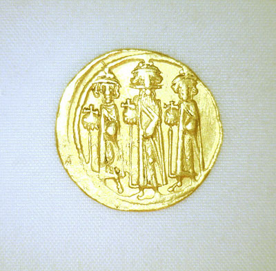 Ancient Coin: Gold Solidus - Heraclius