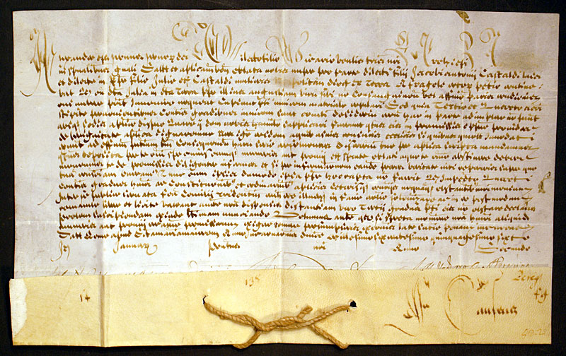 Papal Bull dated 1656 - Pope Alexander VII