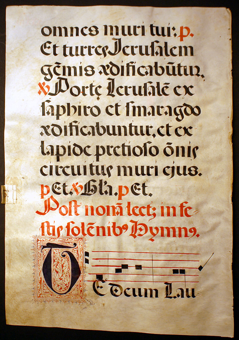 Gregorian Chant - c 1550 Spain - Dedication of Church