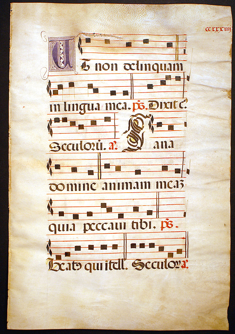Gregorian Chant - c 1525 - Post Epiphany - Spain