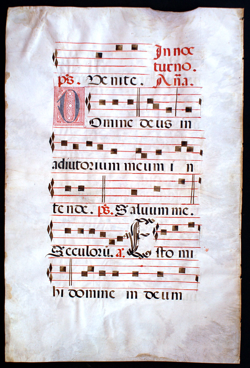 Gregorian Chant - c 1525 - ''Let us adore the Lord...