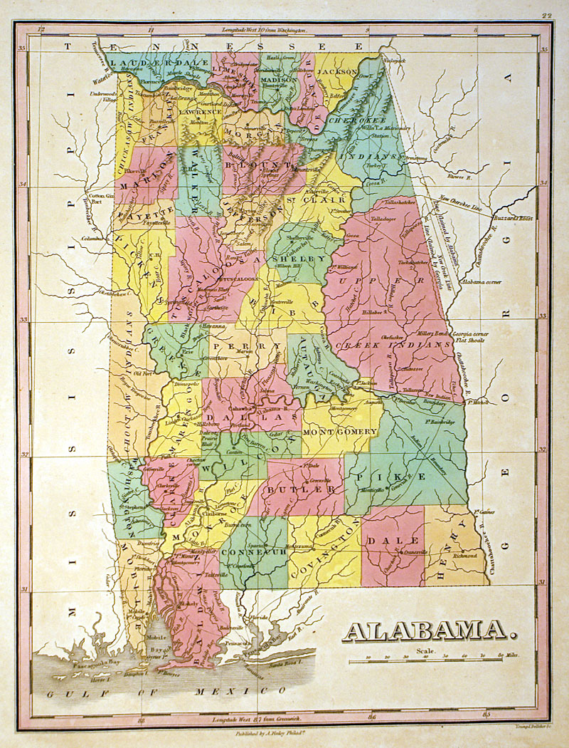 ''Alabama'' c 1827 - Finley