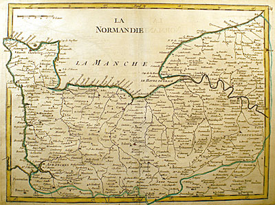 ''LA NORMANDIE'' c 1748 - Le Rouge