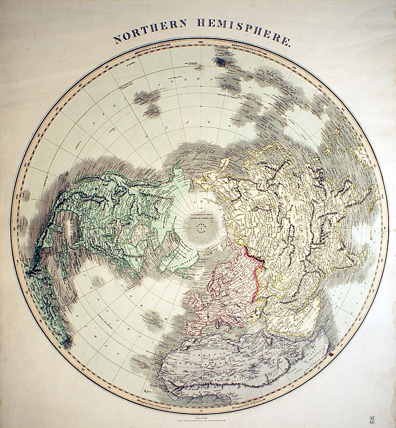 ''NORTHERN HEMISPHERE'' c 1817 - Thomson
