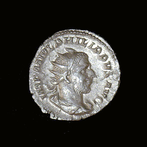 Silver Double-Denarius - Philip I, Augustus         c 244-249 AD
