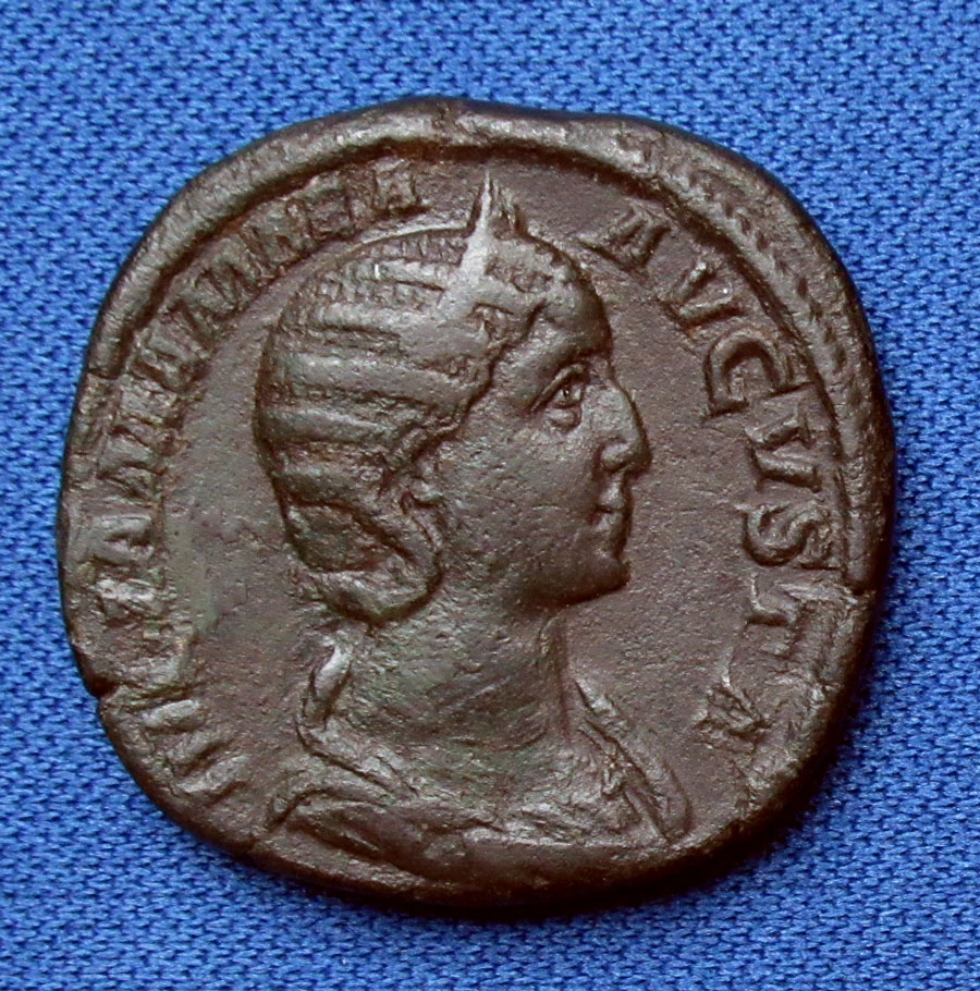 c 222-235 AD - JULIA MAMAEA - mother of Severus Alexander