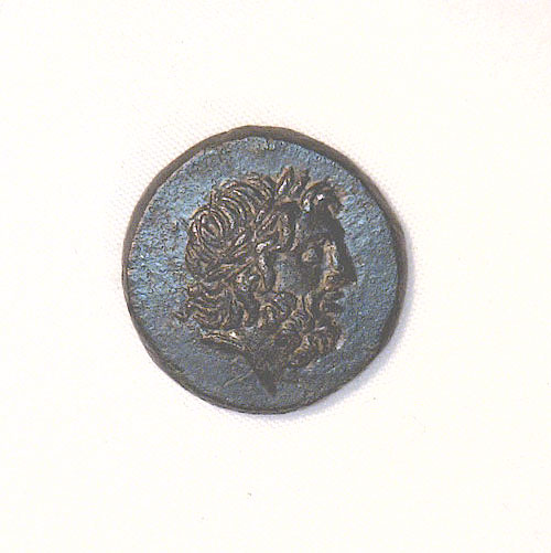 Greek Bronze Coin - Zeus & Eagle  c late 2nd - early 1st cent BC