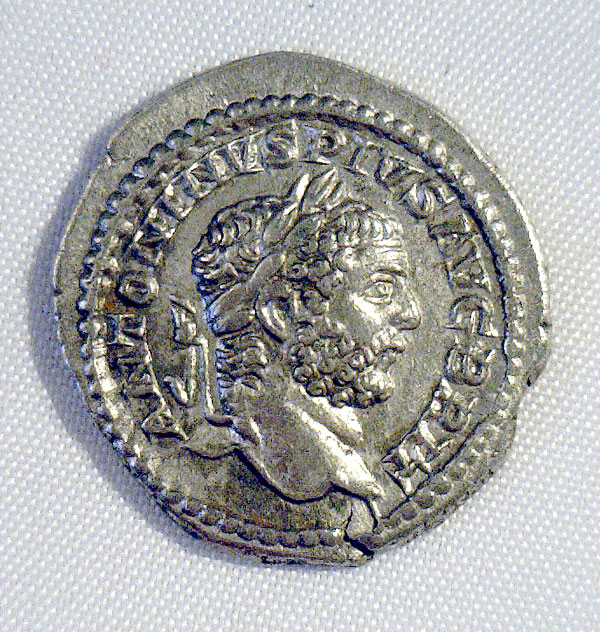 Ancient Roman Silver Denarius - CARACALLA