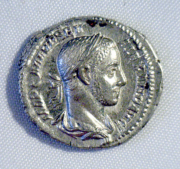 Ancient Roman Silver Denarius - Severus Alexander