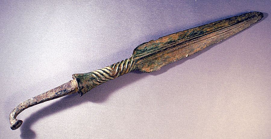 Luristan Bronze Tanged Spear Head c. 1200-800 BC