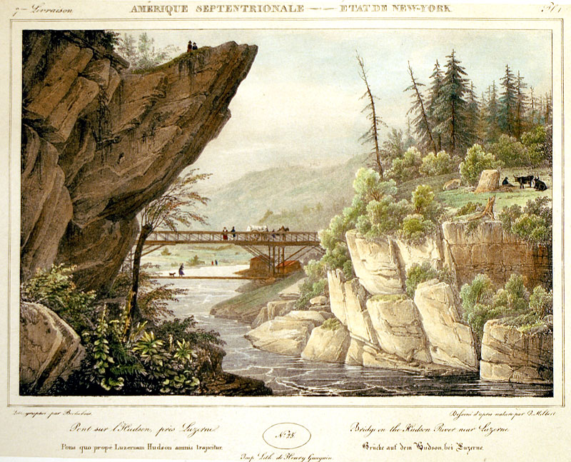 Hudson River View c. 1828-29 - The Hudson near Luzerne