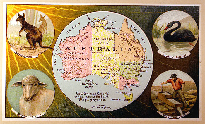 c 1889 AUSTRALIA - Arbuckle Bros.