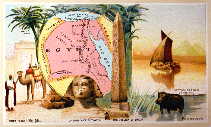 c 1889 EGYPT - Arbuckle Bros.