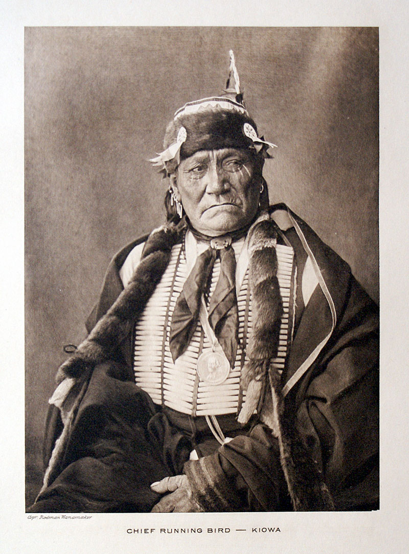 Wanamaker: Chief Running Bird - Kiowa, c. 1913-25