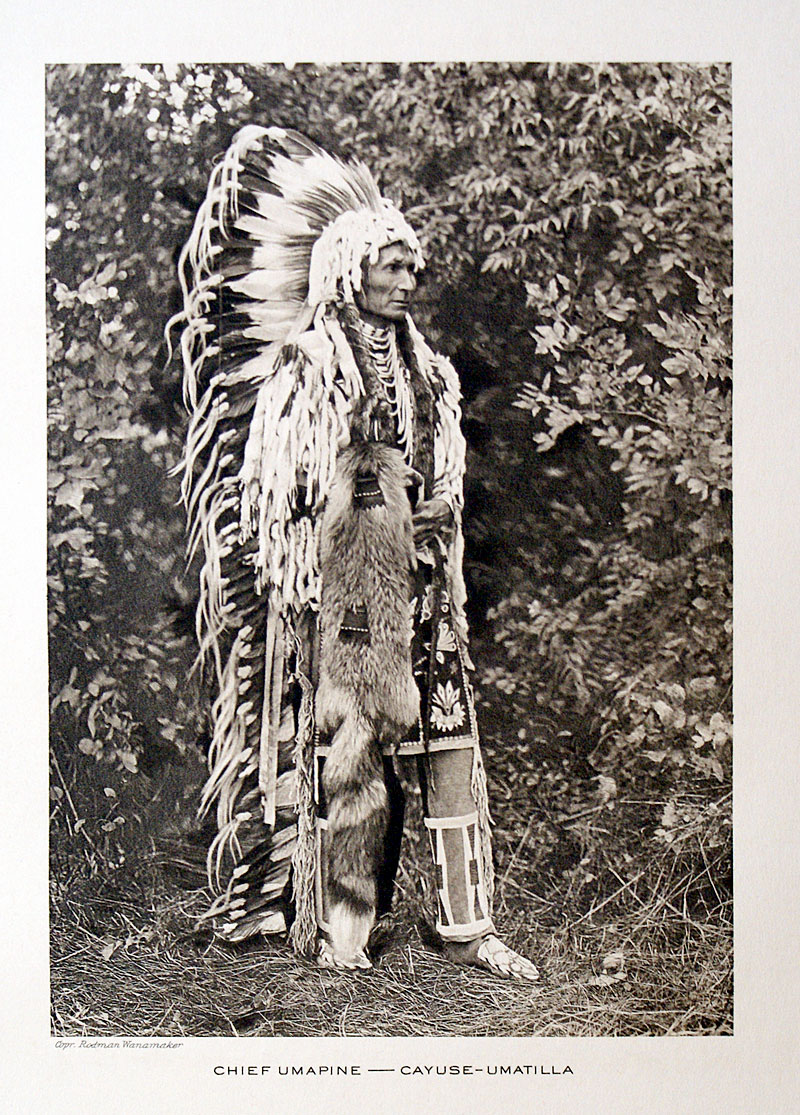 c 1913-25 Wanamaker: Cayuse-Umatilla - Chief Umapine