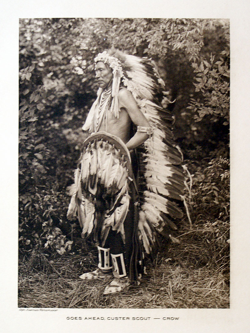 Wanamaker: Crow - Custer Scout, c 1913-25