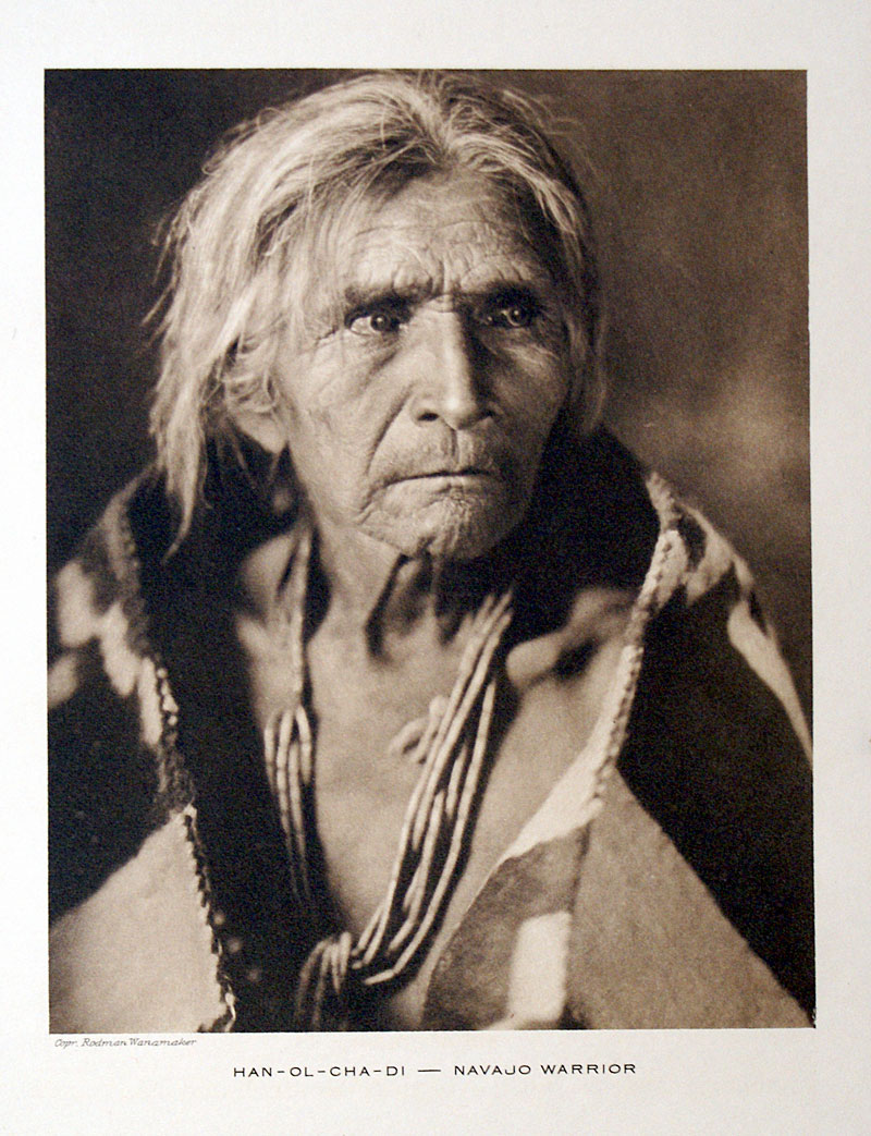 c 1913-25 Wanamaker: Han-Ol-Cha-Di - Navajo Warrior