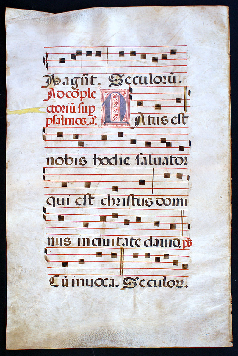 Christmas Day - Gregorian Chant circa 1525