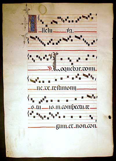 Gregorian Chant - Master of the Cypresses workshop