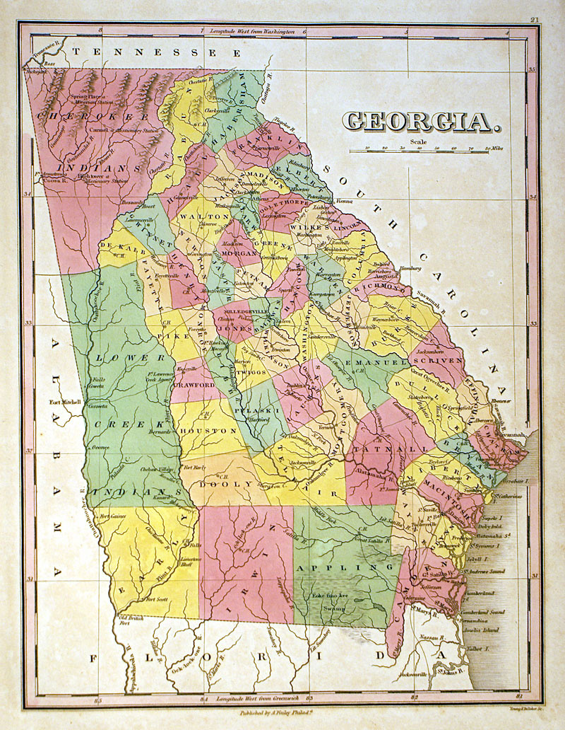 ''Georgia'' c 1827 - Finley