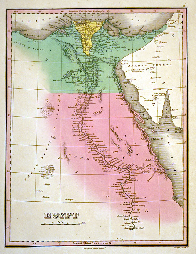 ''Egypt'' c. 1827 - Finley