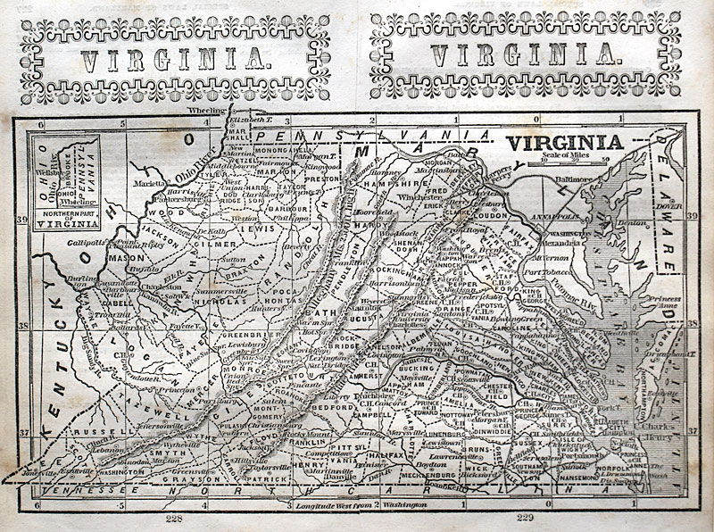 VIRGINIA c. 1851 - Phelps