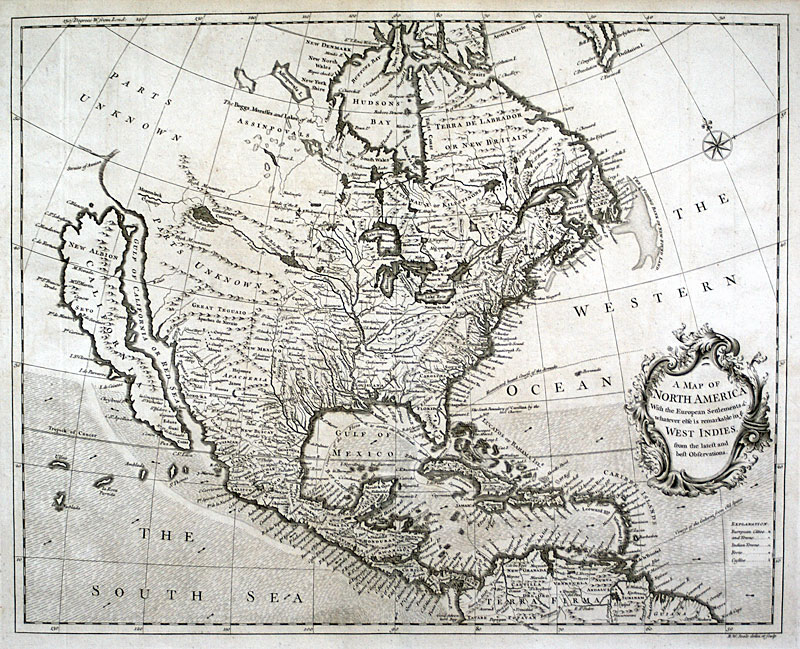 c 1745 North America - Seale - California as an Island
