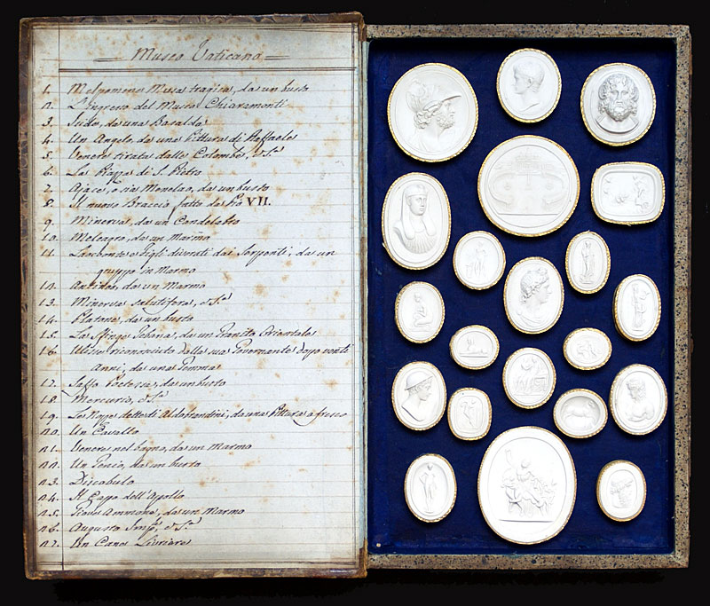 43 Intaglio Casts - c 1790-1800 - Paoletti Collection