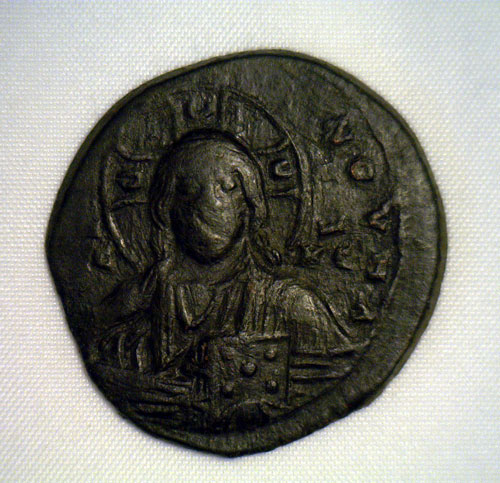 Bronze Coin - Follis, Basil II-Constantine VIII
