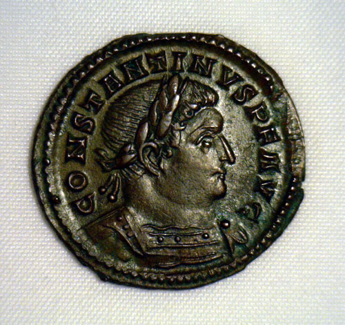 Bronze Coin (AE Follis) - Constantine the Great