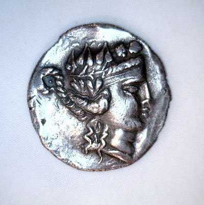 Silver Tetradrachm - Dionysos & Heracles