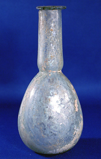 Ancient Roman Glass Cosmetic - c. 1st - 3rd cent AD