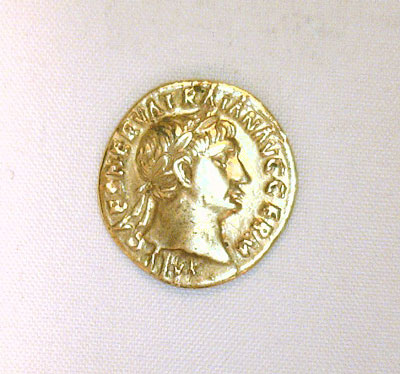 Roman GOLD Fourree Aureus, TRAJAN    c 98-117 AD