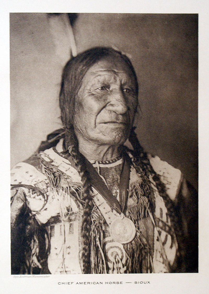 c 1913-25 Wanamaker: Chief American Horse - Sioux