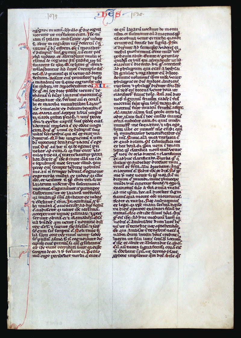 Bible Leaf c 1240 Oxford 