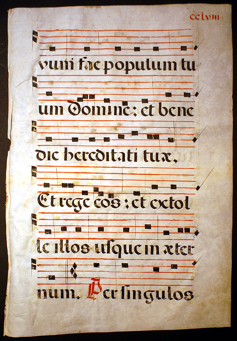 Gregorian Chant - c 1550 Spain - Te Deum - Song of Praise