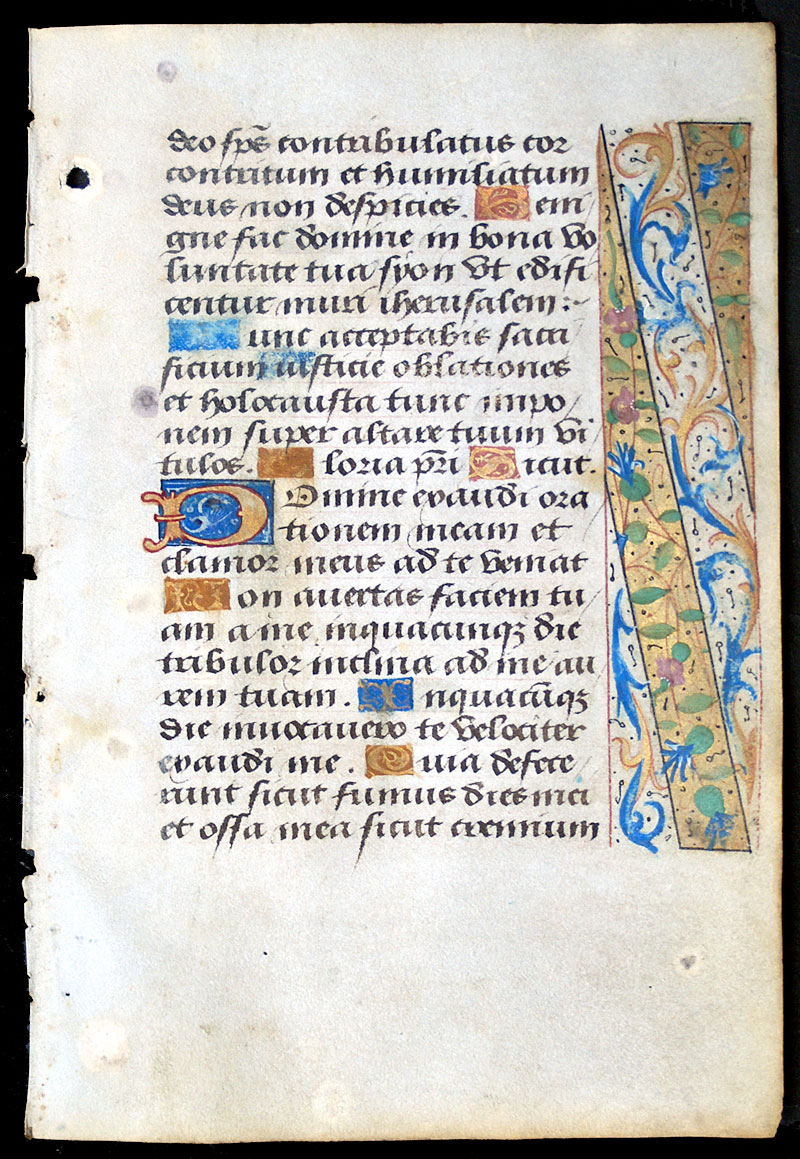 Book of Hours Leaf, Jean Coene Workshop c 1510-20