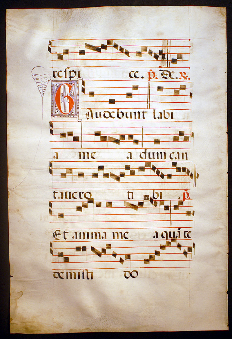 Gregorian Chant - c 1525 - Post Epiphany