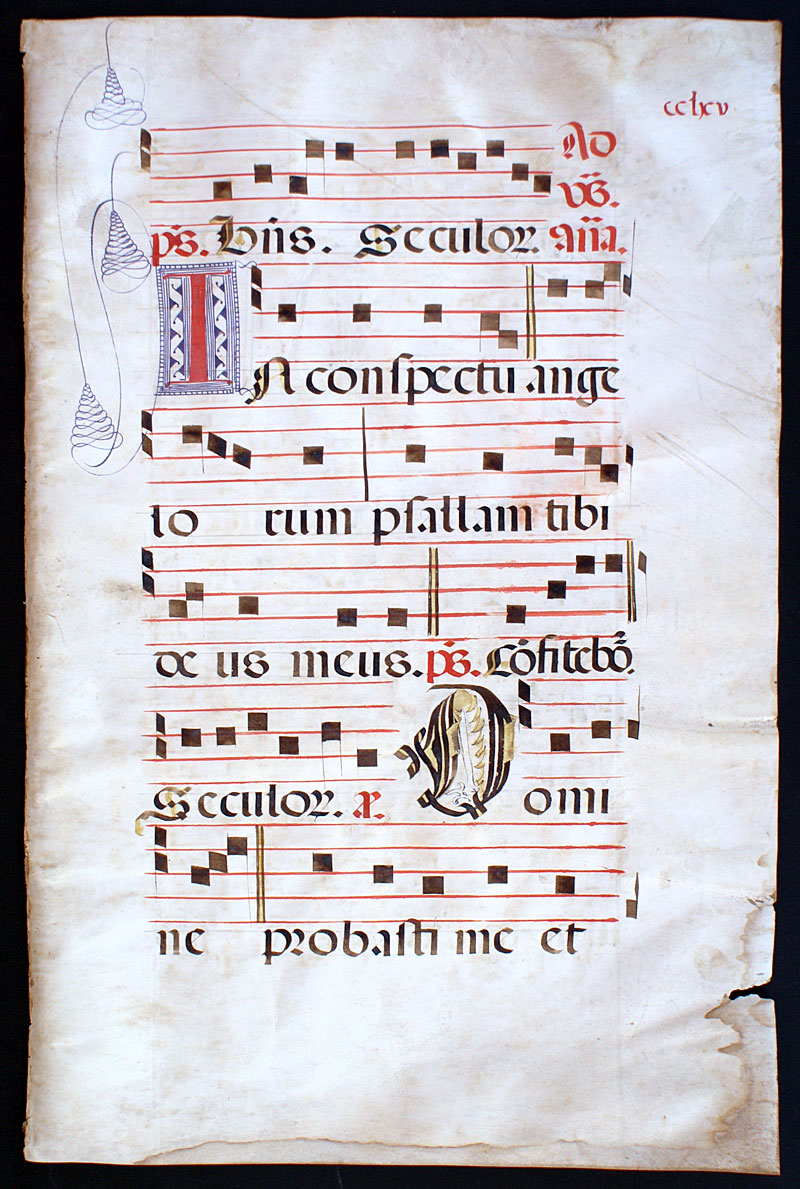 Gregorian Chant - c 1525 - Psalms