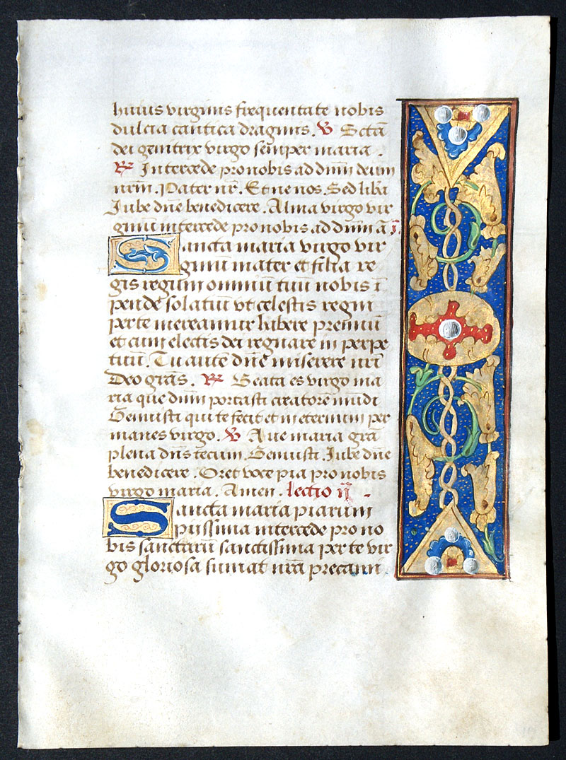 Book of Hours Leaf - Rouen, c 1490-1510 - 