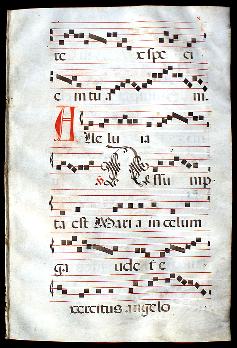 Gregorian Chant - Assumption of the BVM - c 1612 Spain