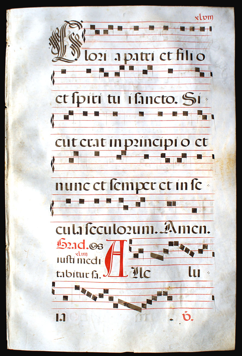 A Gregorian Chant - Feast of St Francis of Assisi, c 1612