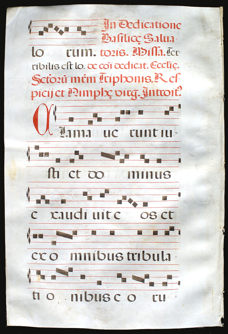 A Gregorian Chant - c 1612 - Seville
