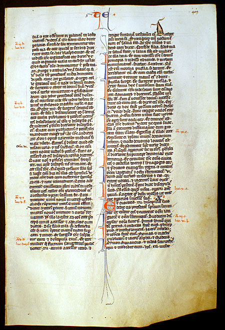 Medieval Bible Leaf - 