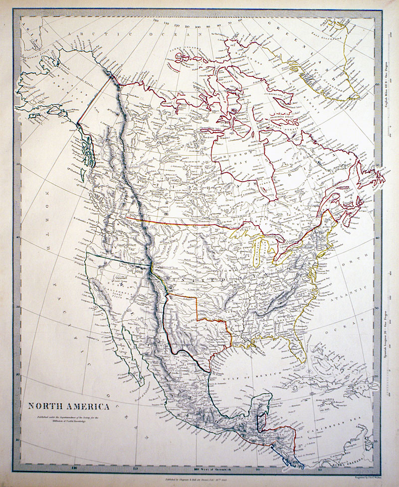 c 1843 ''North America'' - The Republic of Texas
