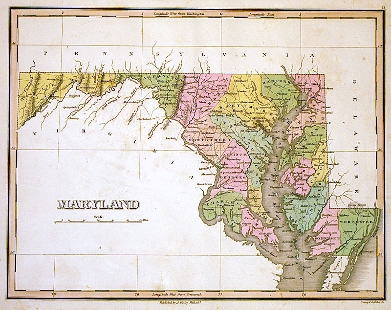 ''Maryland'' c 1824 - Finley