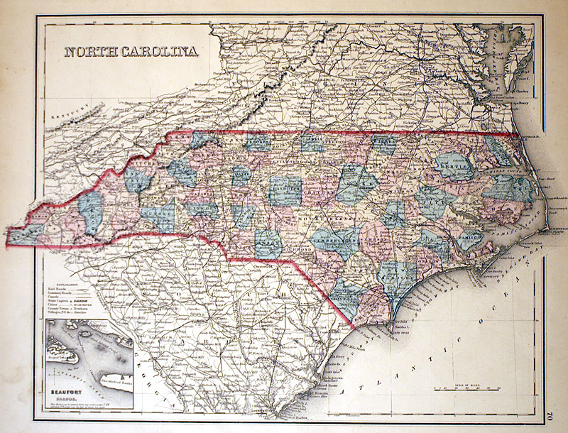 c 1875 ''North Carolina''  - Gray