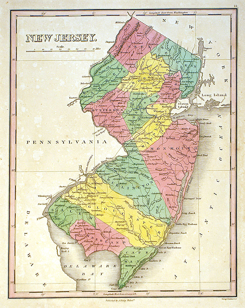 ''New Jersey'' c 1827 - Finley